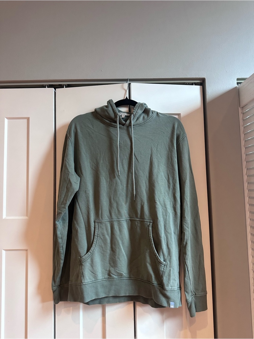 Peter Millar Men's Olive Green Pullover Hoodie